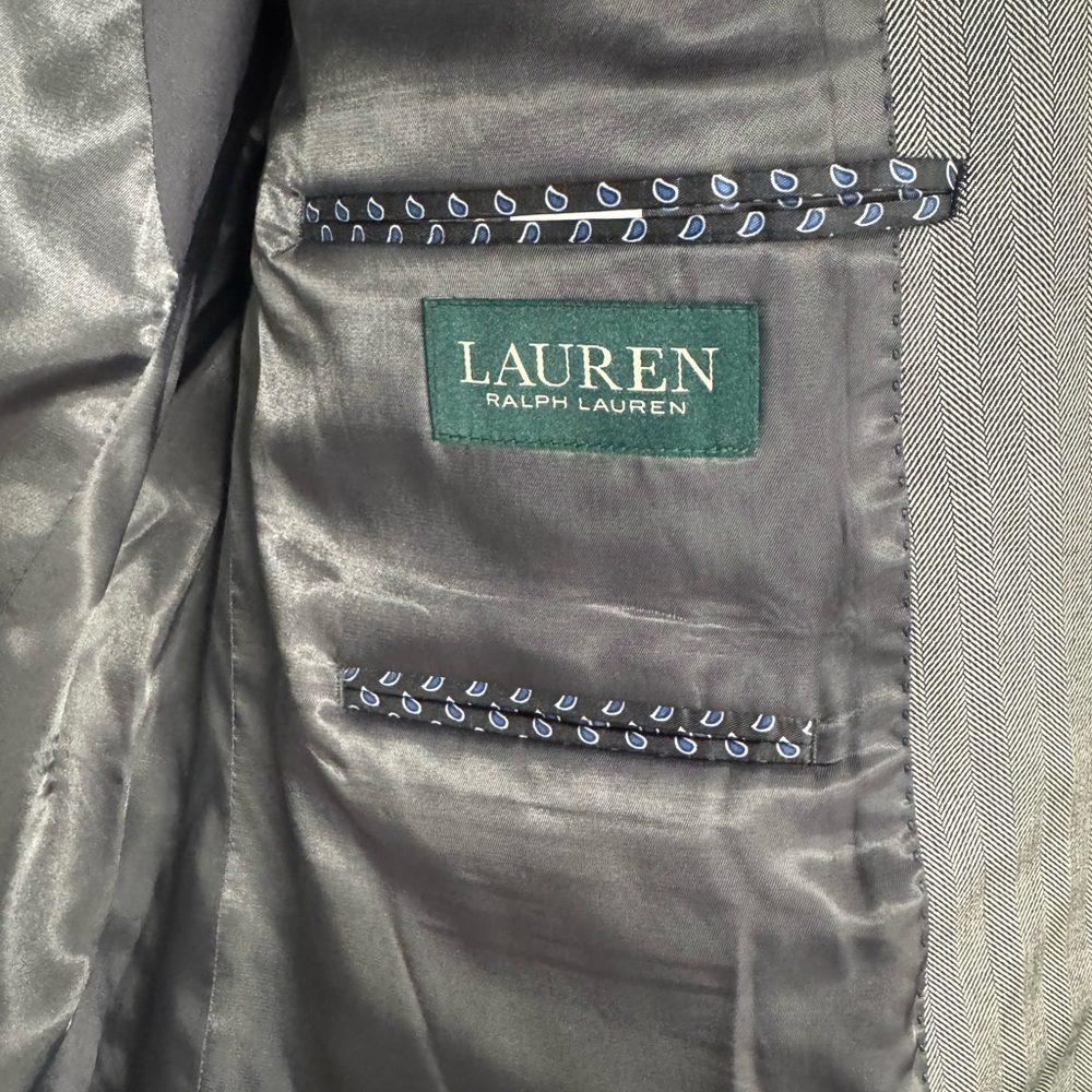 Ralph Lauren Gray Blazer 44R - Picture 2 of 8